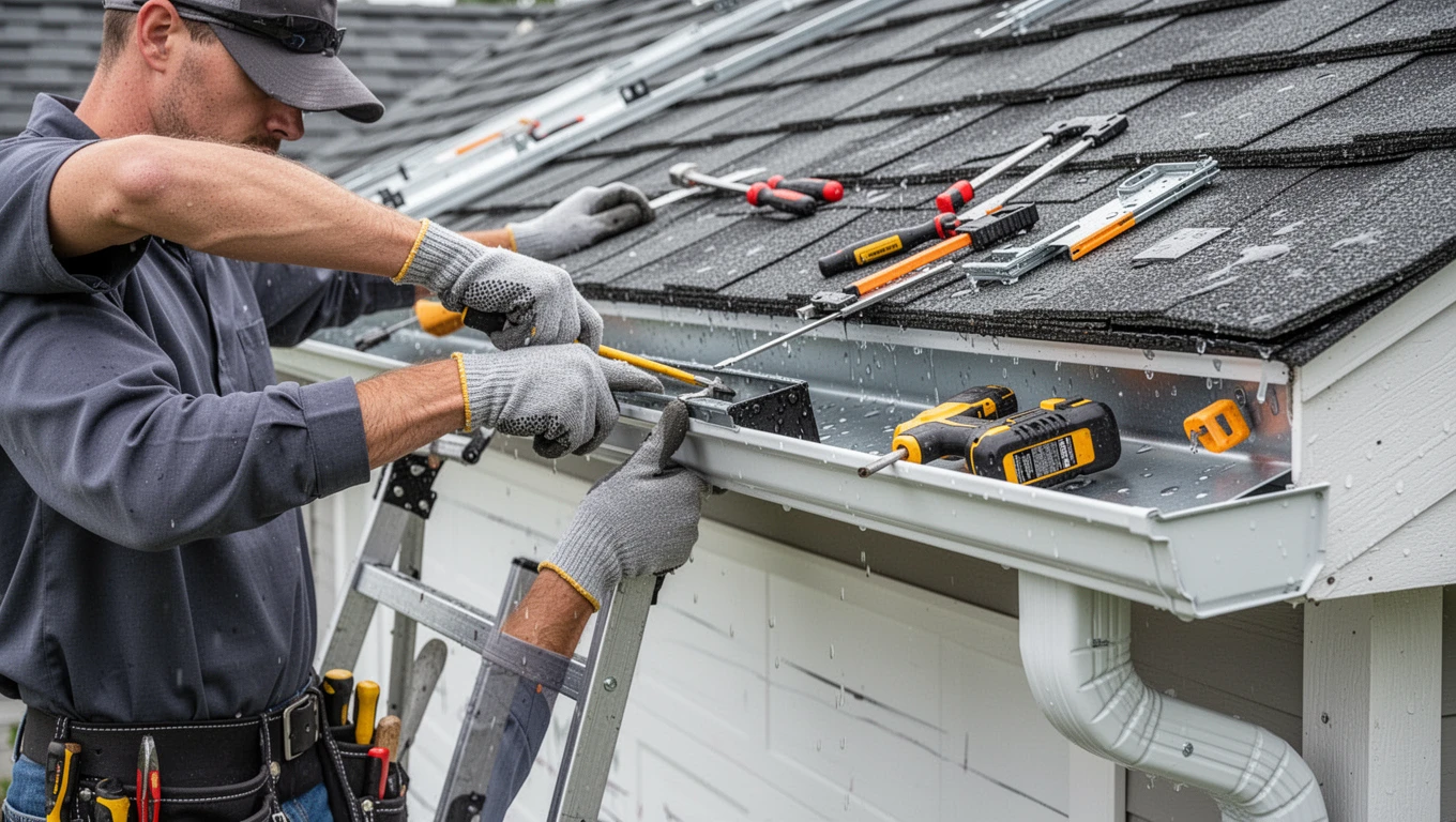 Rain Gutter Installation