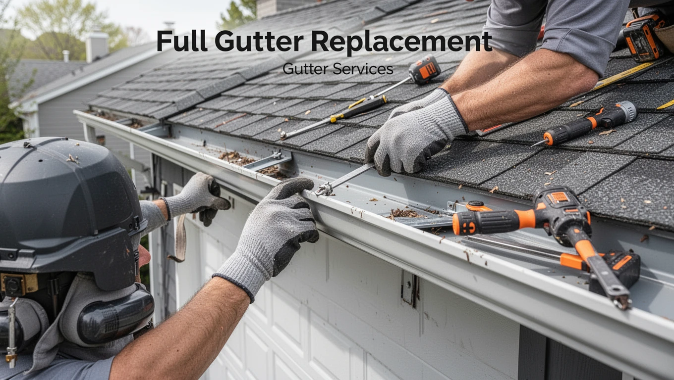 Full Gutter Replacement